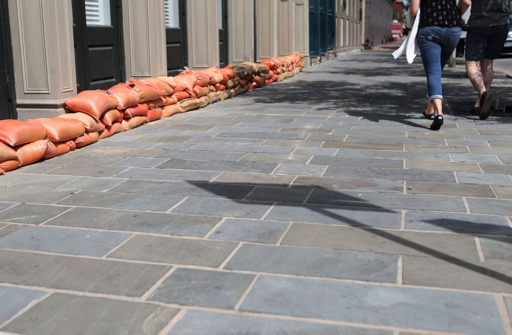 Sandbags for storm